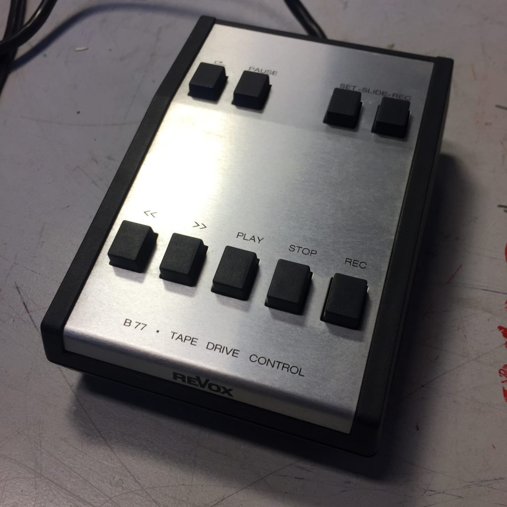 ReVox B77 Fernbedienung Tape Drive Control Remote – Klassik Audio