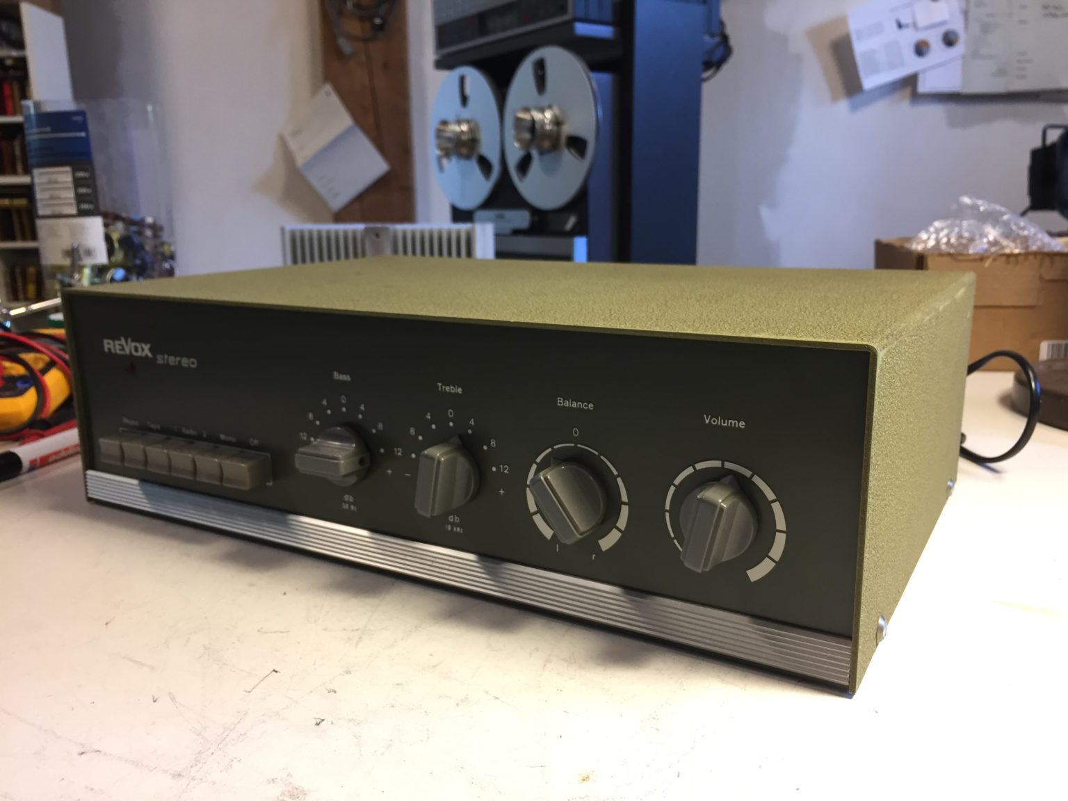 ReVox Modell 40 Röhrenverstärker Klassik Audio