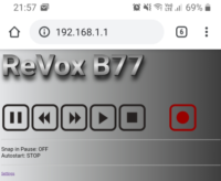 revox b77 wlan pause upgrade